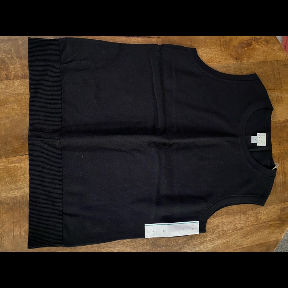 NEW womens black vest